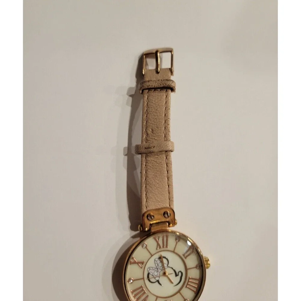 Disney Parks Minnie Mouse Leather Watch by Sutton